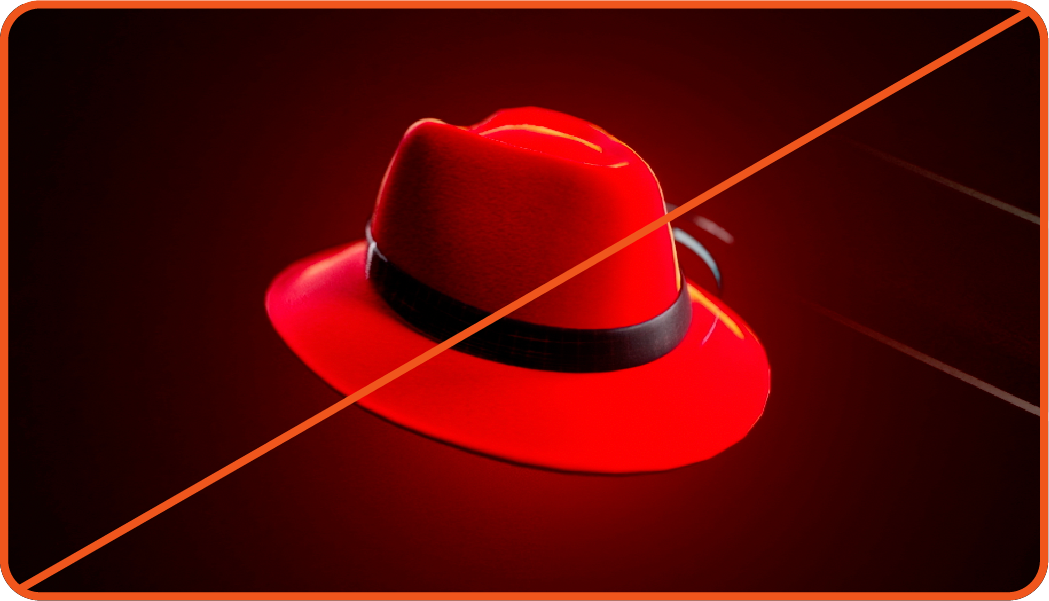 帽子 - Red Hat ブランド標準